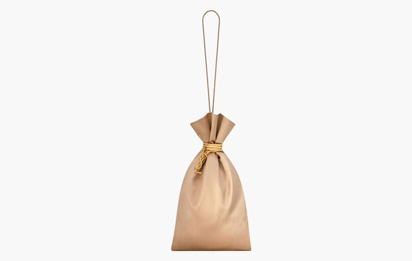 Yves Saint Laurent Evening Pouch Satin Nude | Sortage.