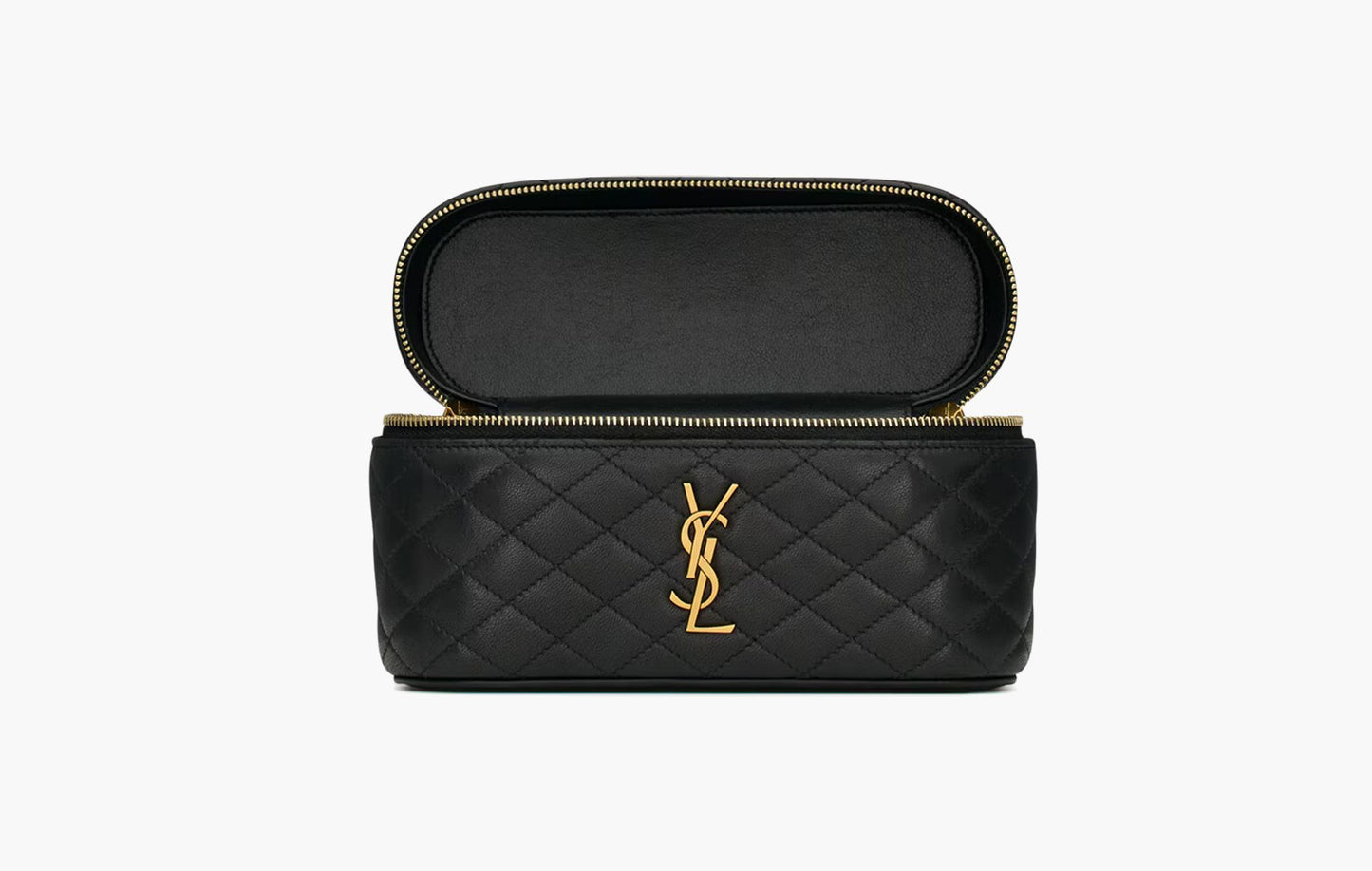 Yves Saint Laurent Gaby Vanity Bag Lambskin Black | Sortage.