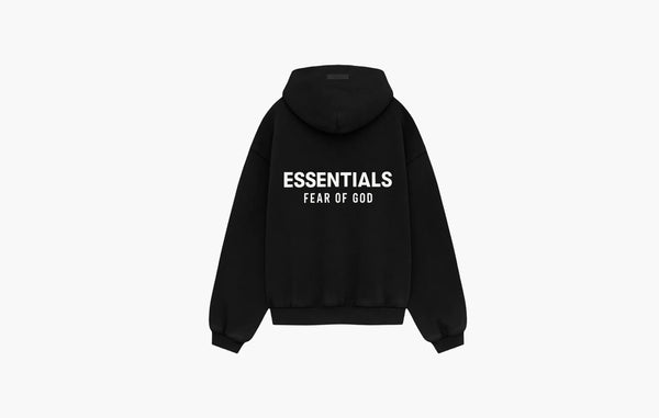 Fear of God Essentials Kids Fleece Hoodie (FW24) Black |The Sortage