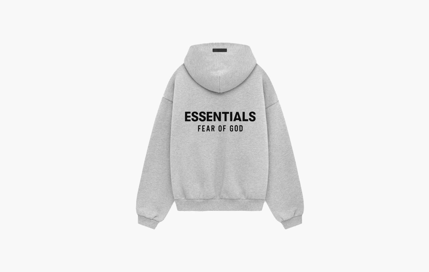 Fear of God Essentials Kids Fleece Hoodie Light Heather Gray |The Sortage