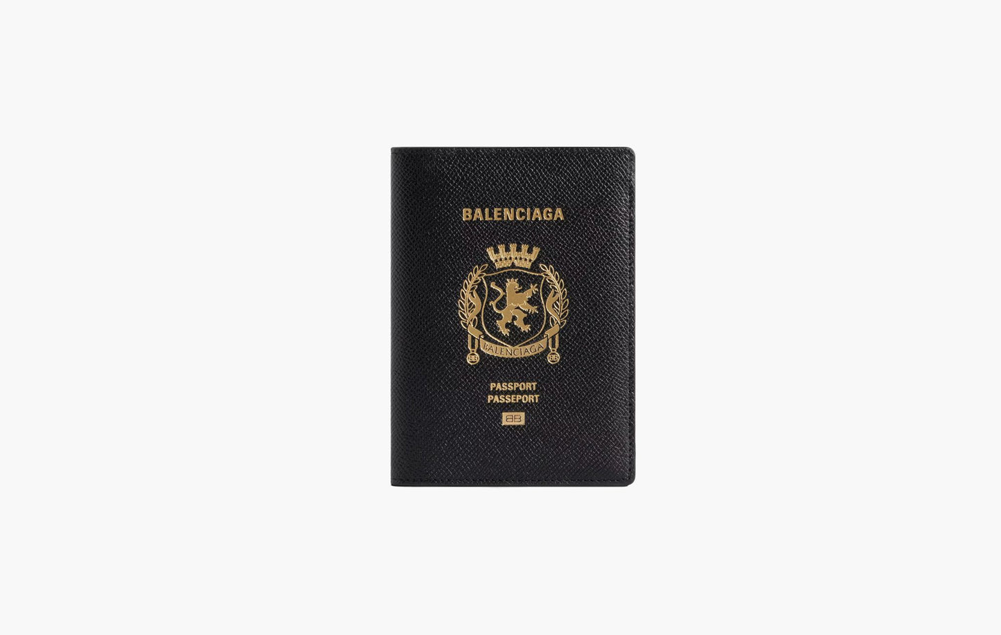 Balenciaga Passport Holder Black | The Sortage