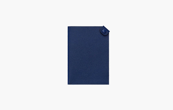 Hermes Tarmac Passport Holder Navy | Sortage.