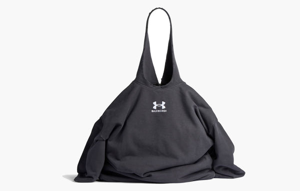 Balenciaga Under Armour Hoodie Bag Black White | The Sortage