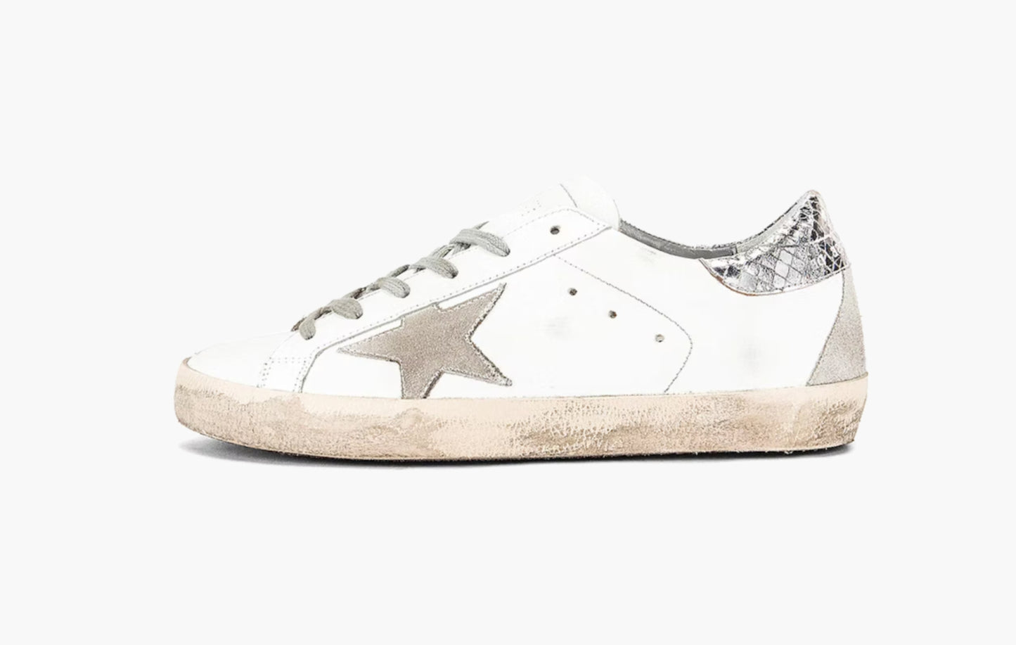 Golden Goose WMNS "Super-Star Sneakers Silver"