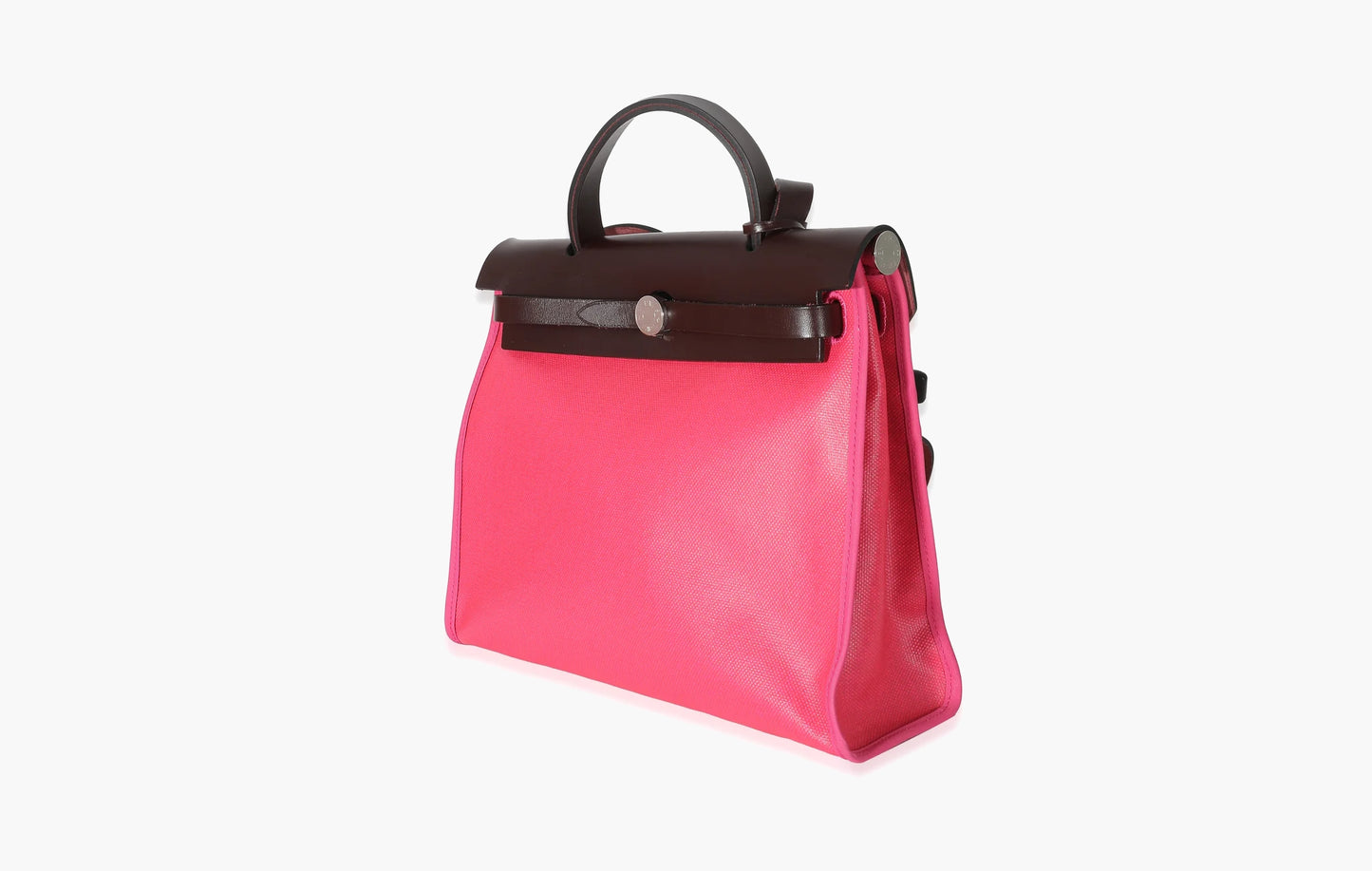 Herbag Zip 31 Bag "Rouge Sellier Vache Hunter Rose Shocking Toile H Berline"