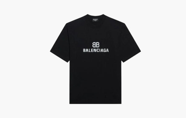 Mosaic Logo BB Alphabet Loose T-shirt "Black"