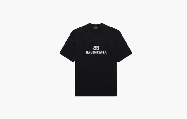 Retro Logo Printing T-shirt "Black"