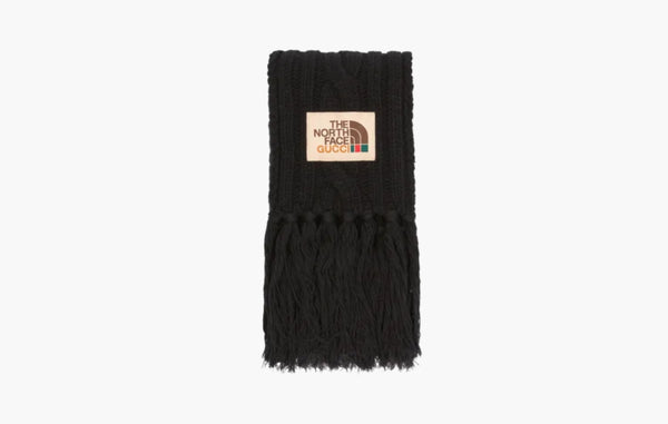 Gucci X The North Face Knit Scarf Unisex "Black"