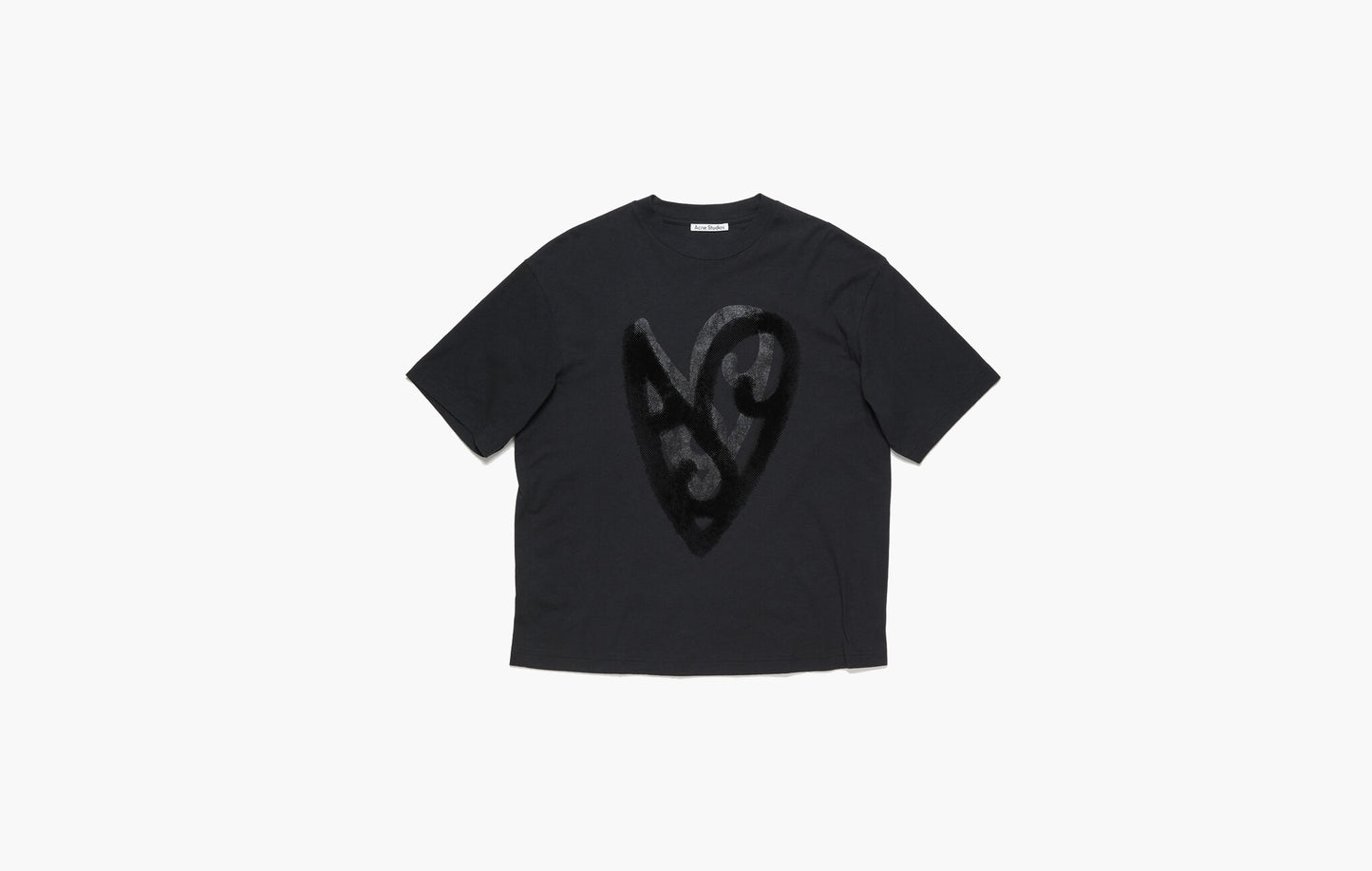 Heart Logo T-shirt "Black"