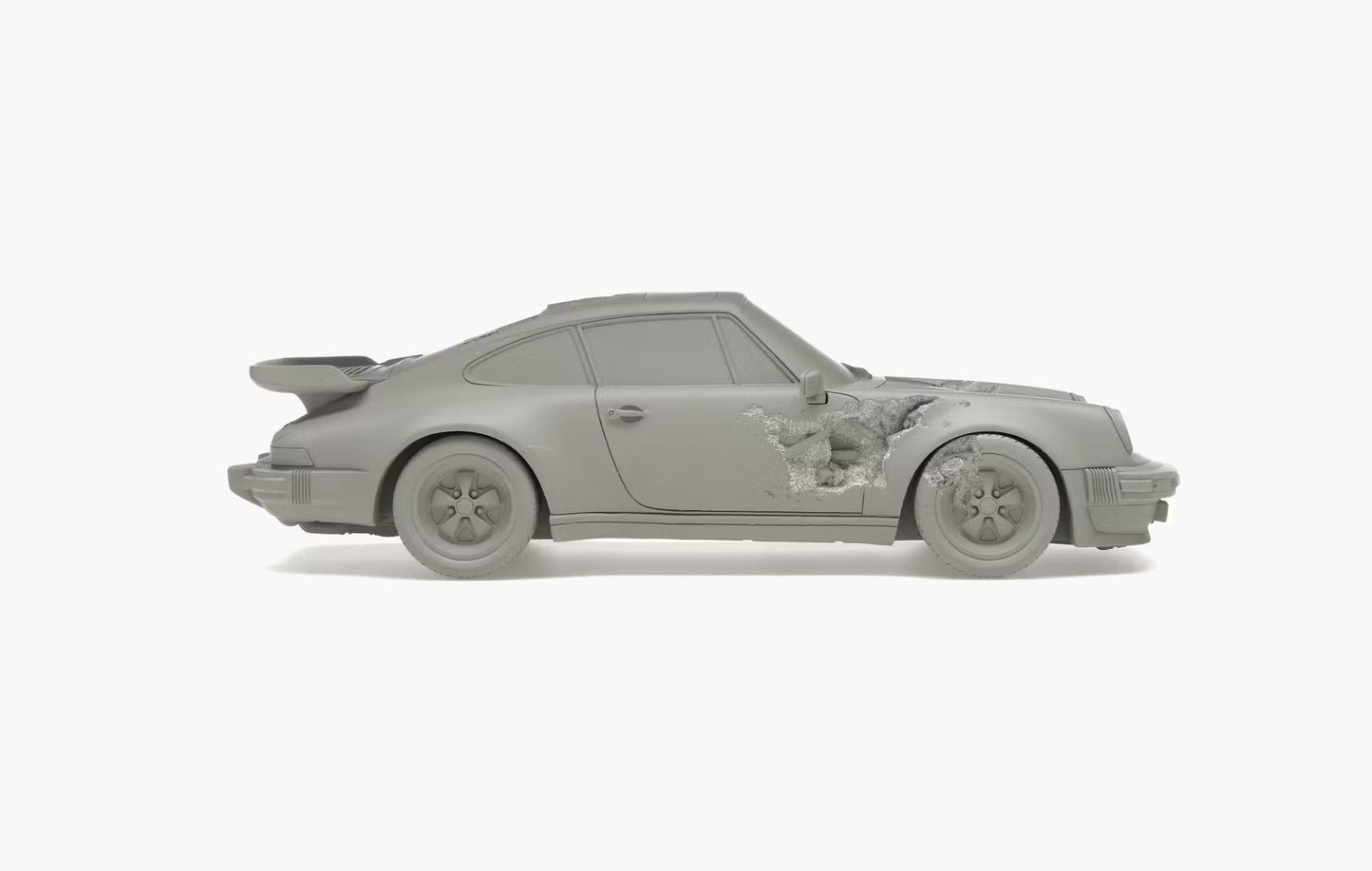 Daniel Arsham ERODED 911 TURBO Porsche Figure | The Sortage