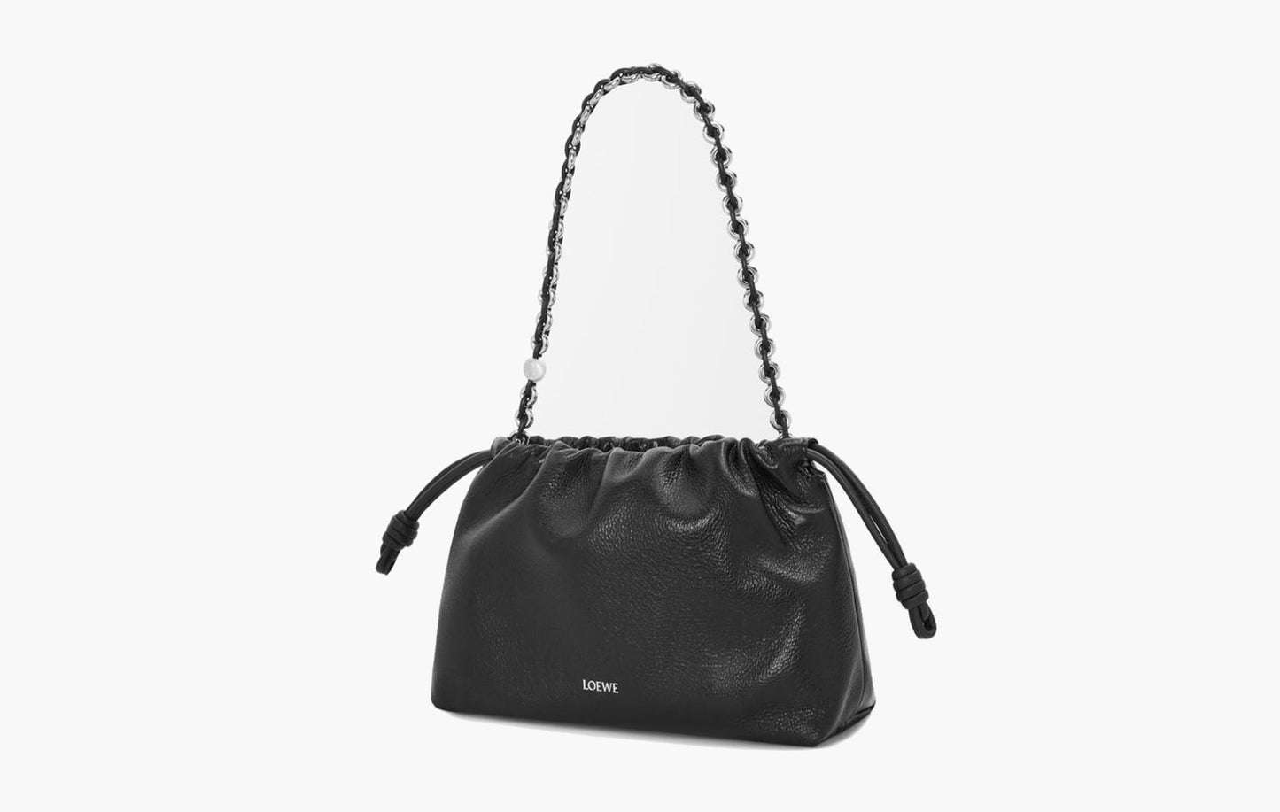 Loewe Medium Flamenco Purse Black | The Sortage