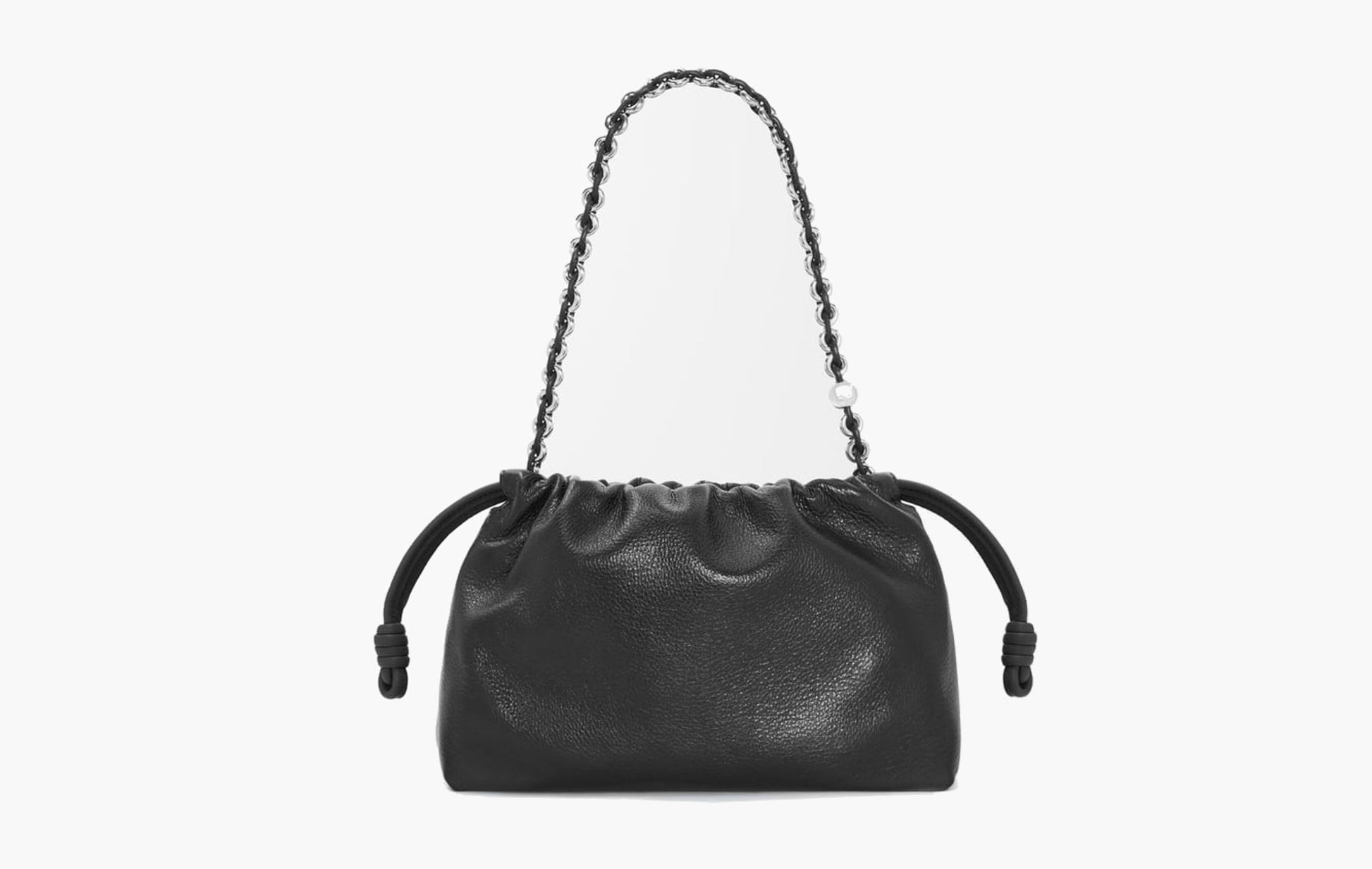 Loewe Medium Flamenco Purse Black | The Sortage