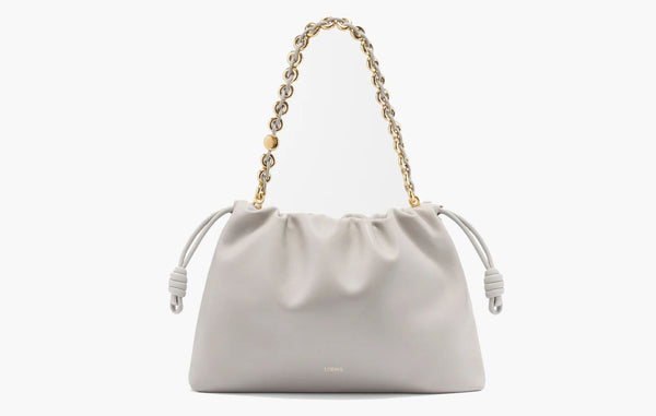 Loewe Large Flamenco Purse Shell Grey | The Sortage