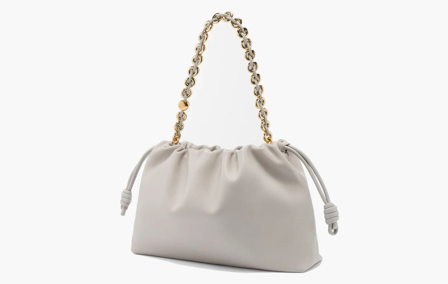 Loewe Large Flamenco Purse Shell Grey | The Sortage