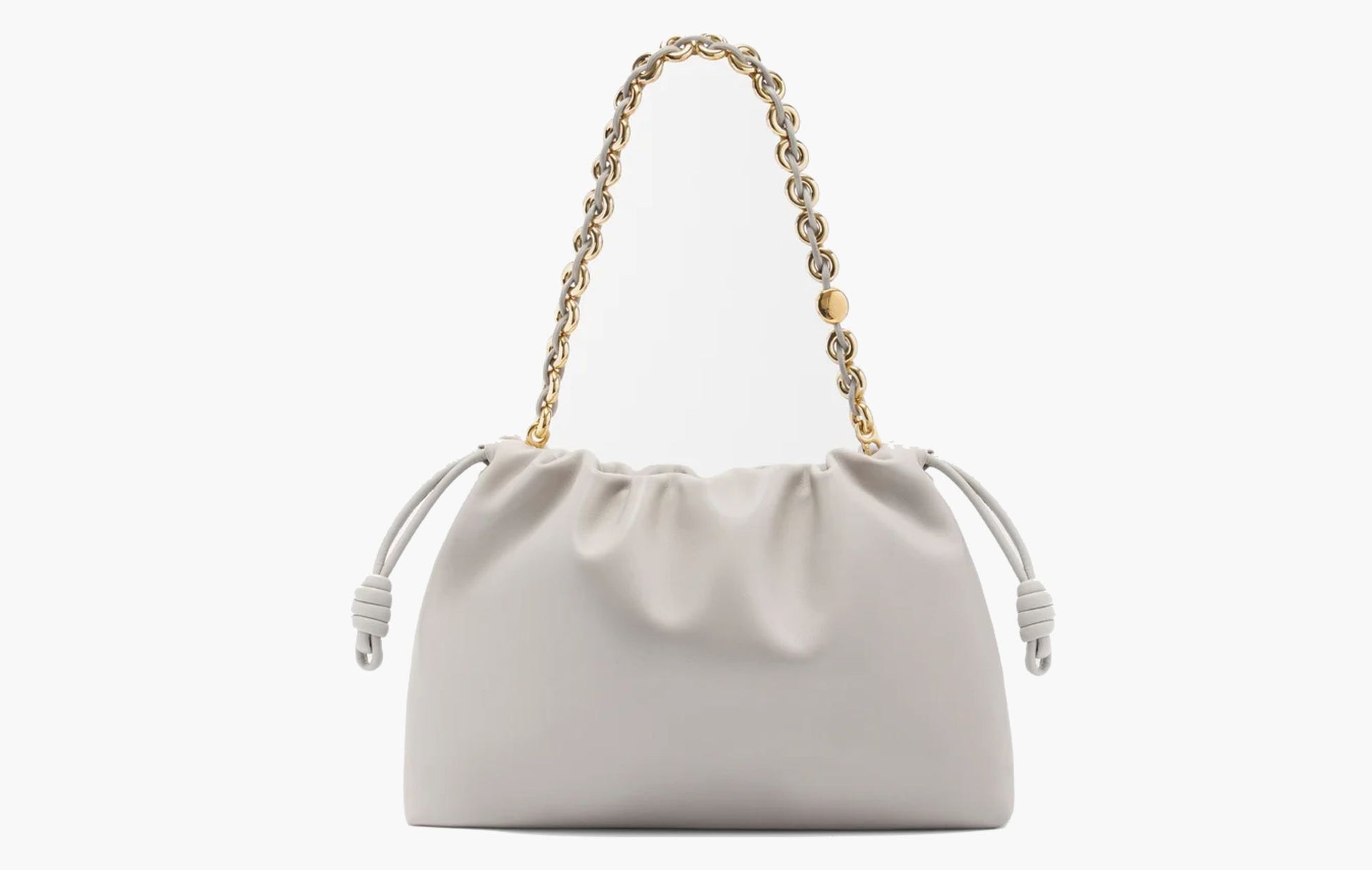 Loewe Large Flamenco Purse Shell Grey | The Sortage