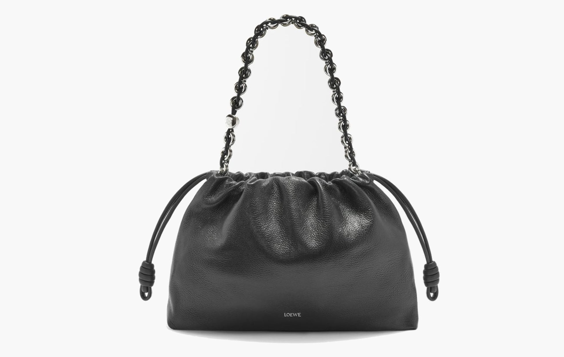 Loewe Large Flamenco Purse Black | The Sortage