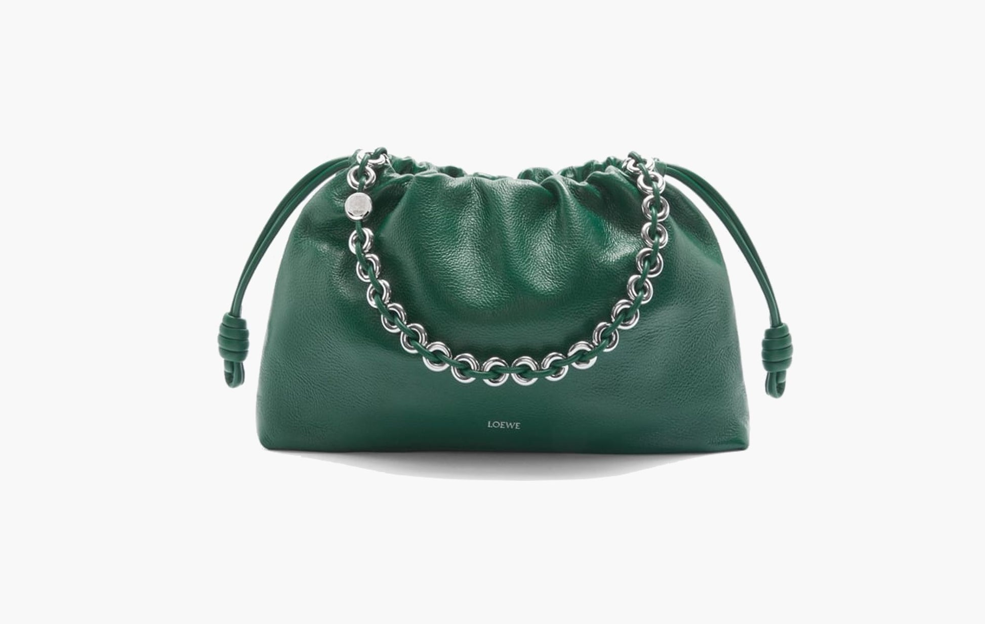 Loewe Large Flamenco Purse Evergreen | The Sortage