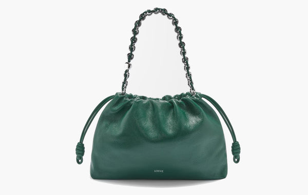 Loewe Large Flamenco Purse Evergreen | The Sortage