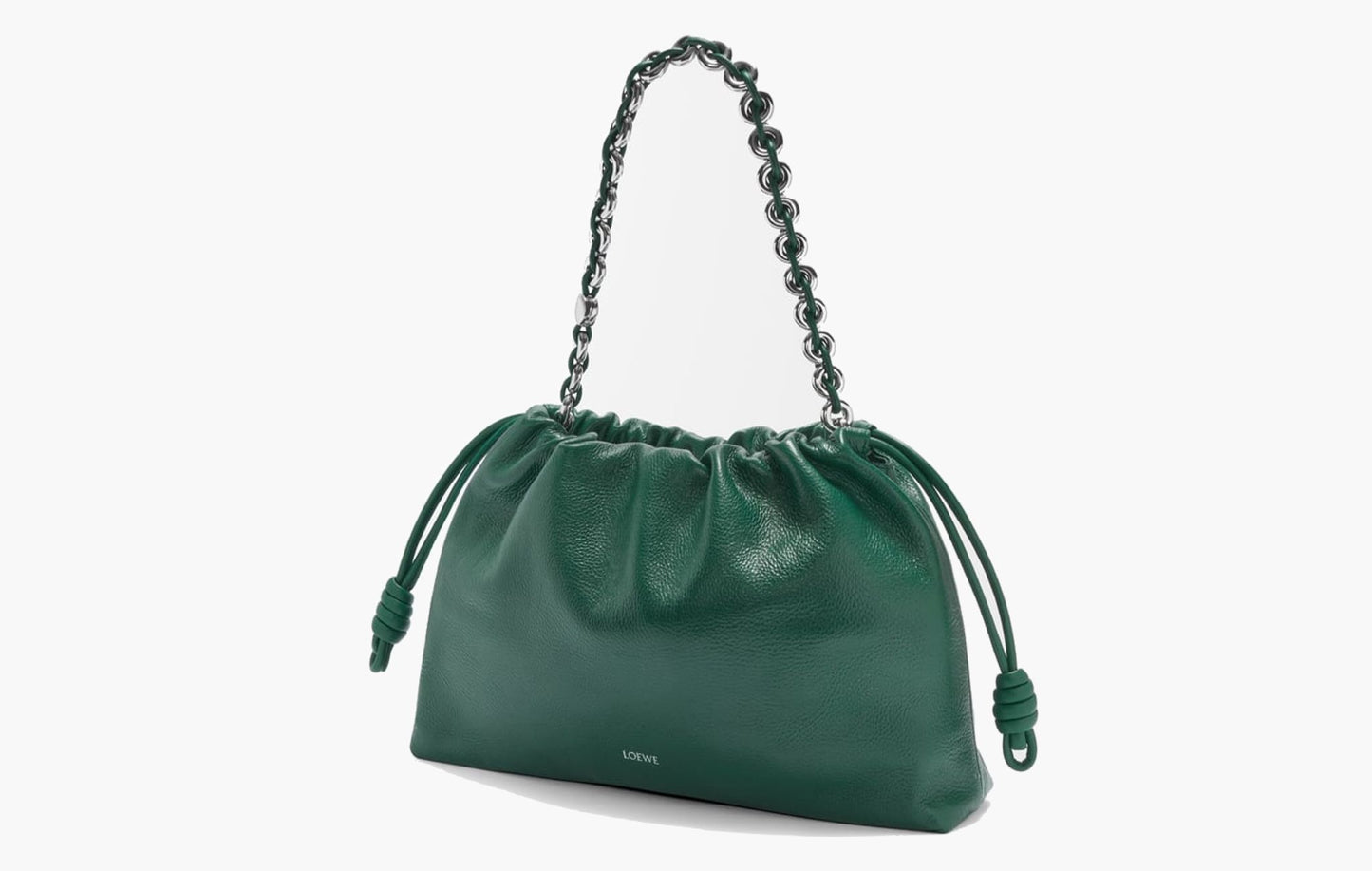 Loewe Large Flamenco Purse Evergreen | The Sortage