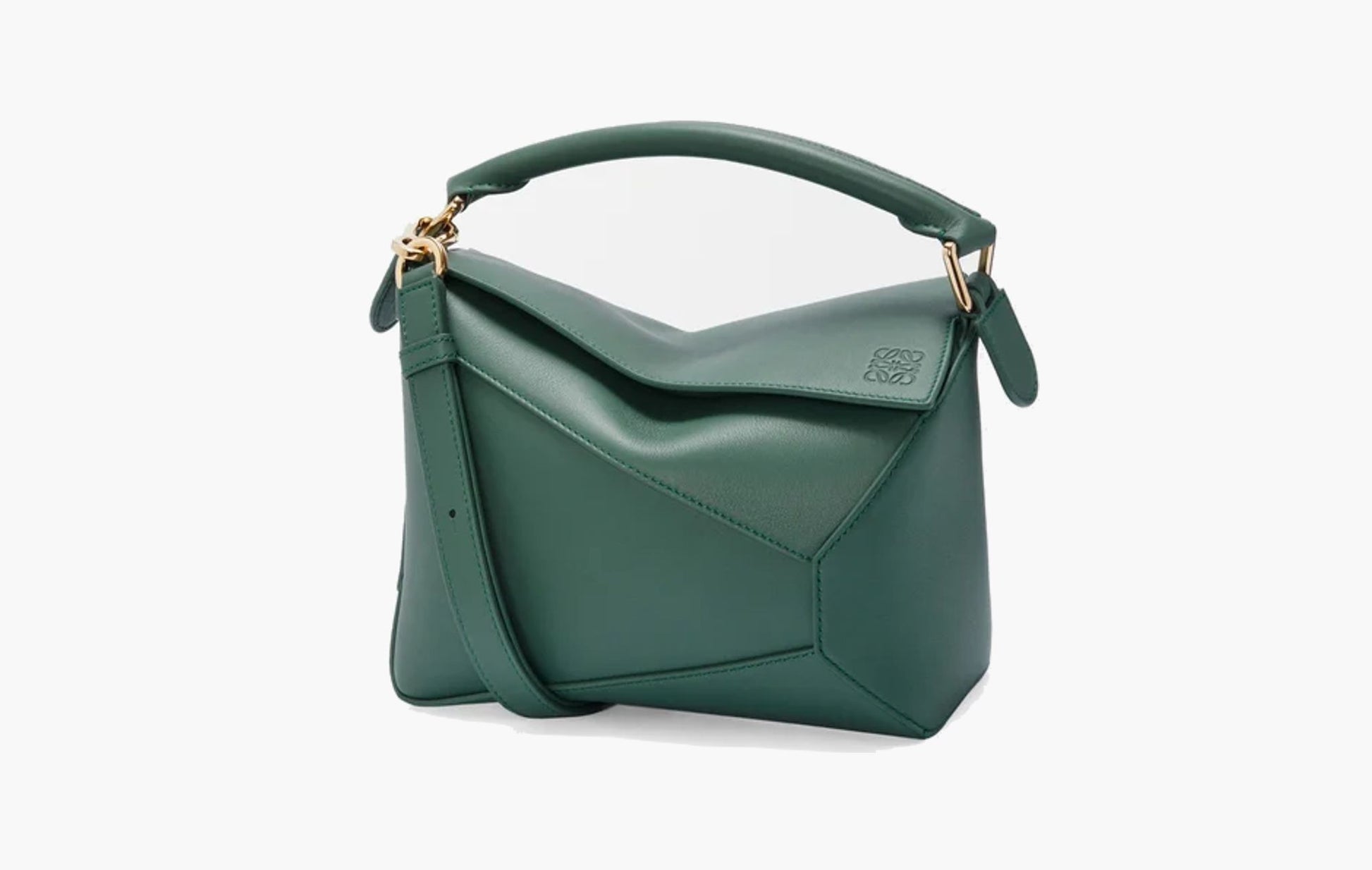 Loewe Small Puzzle Bag Vetiver | The Sortage