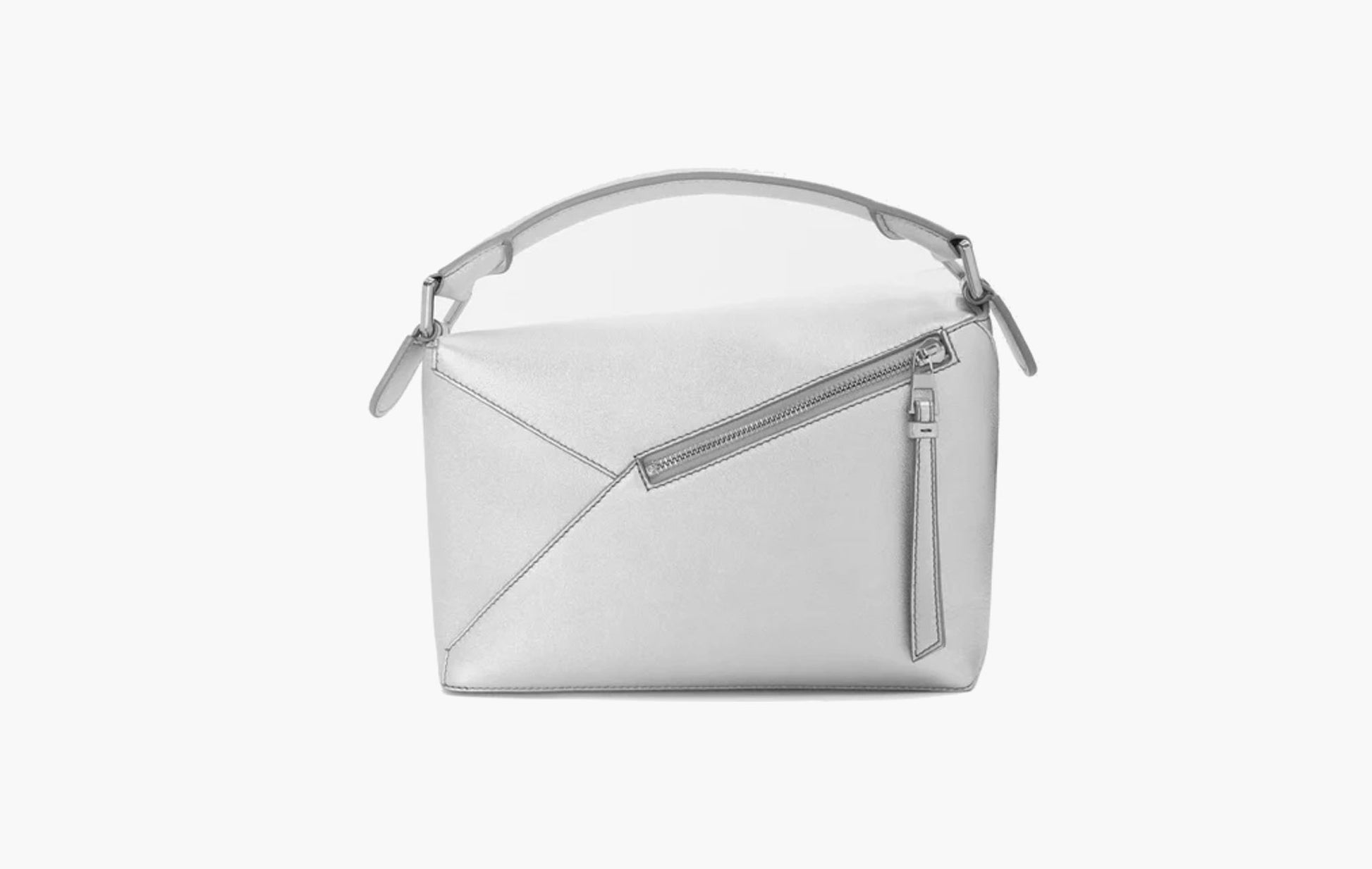 Loewe Small Puzzle Bag Silver | The Sortage