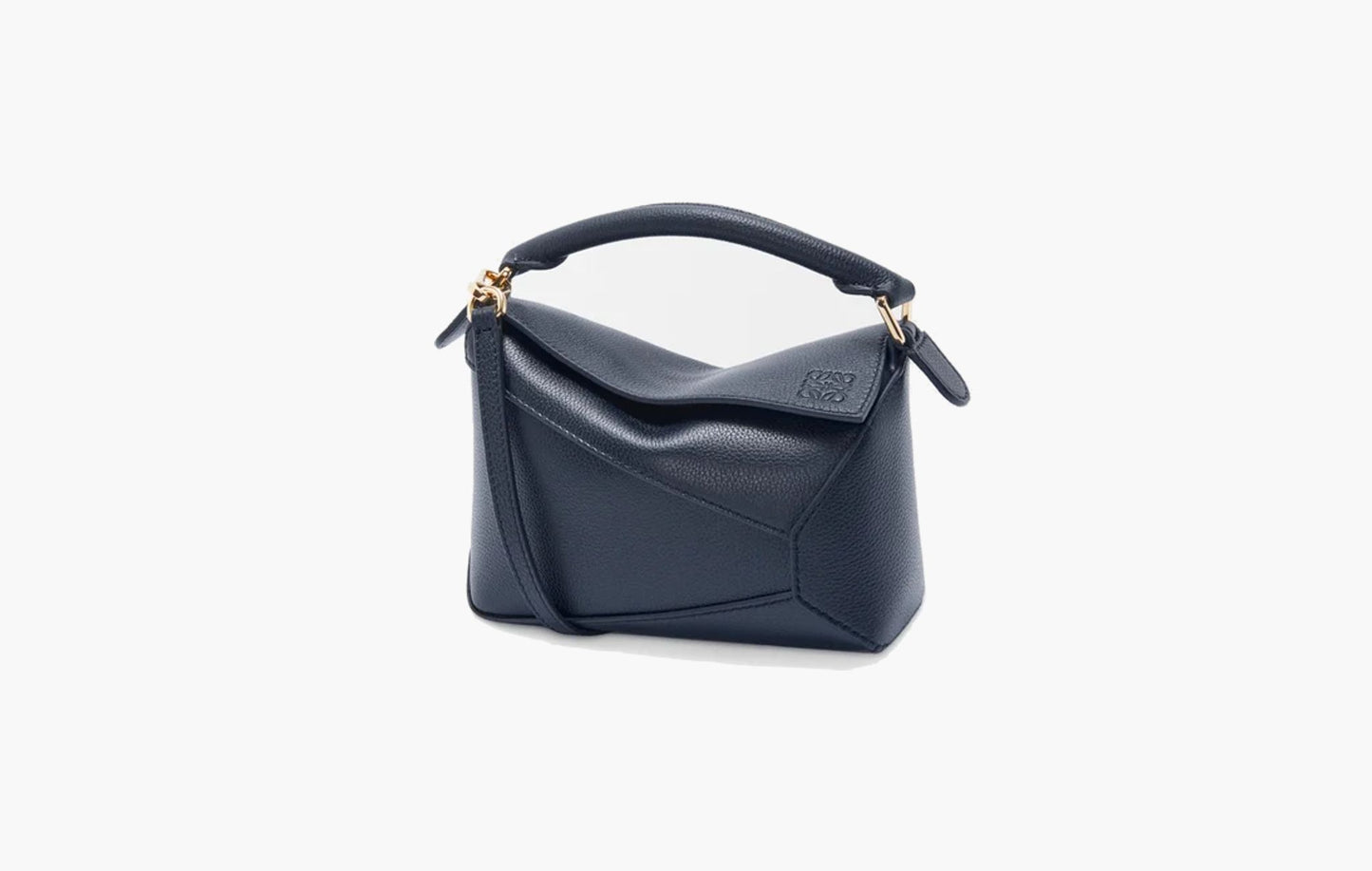 Loewe Mini Puzzle Bag Deep Navy | The Sortage