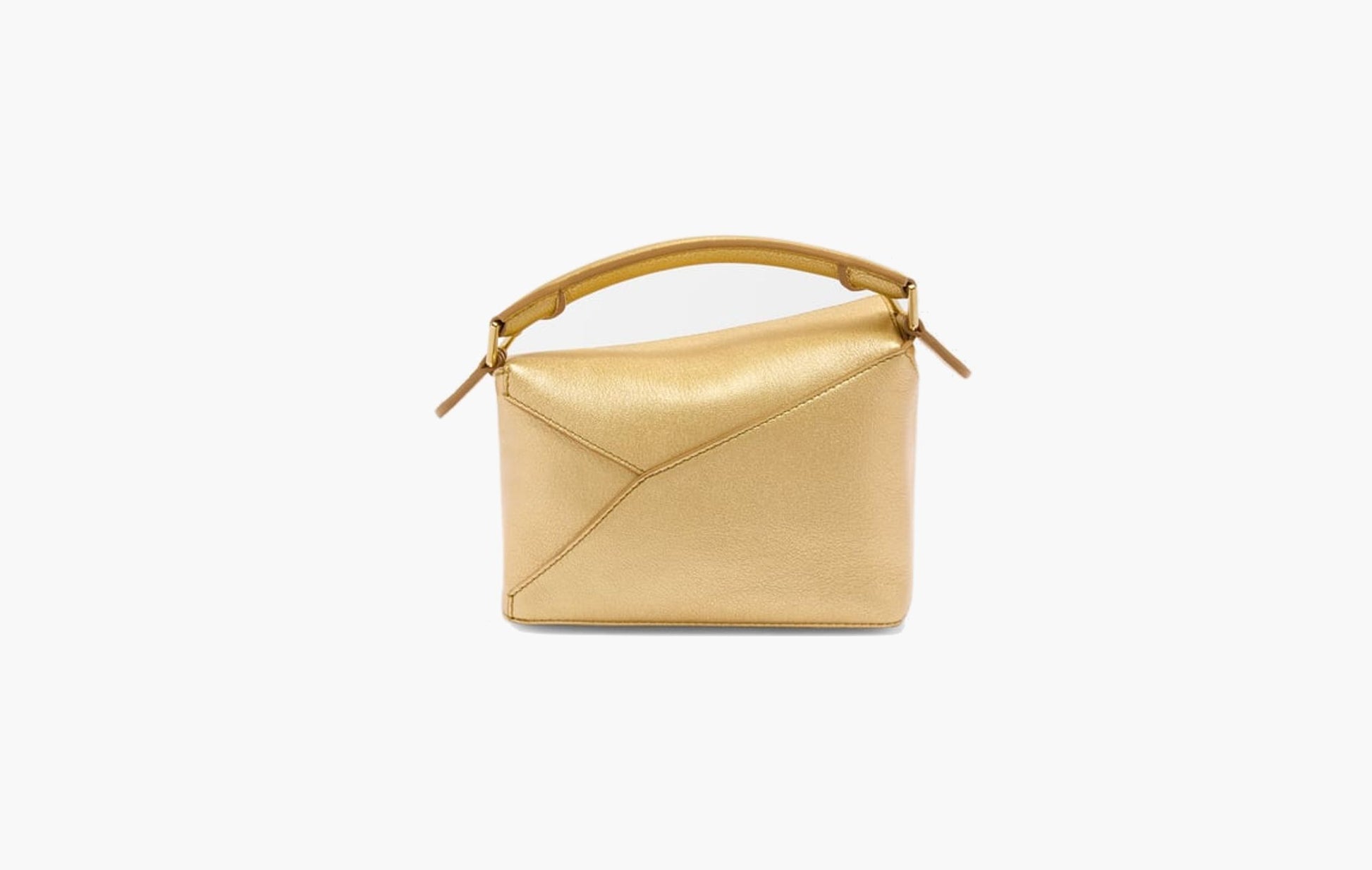 Loewe Mini Puzzle Bag Gold | The Sortage