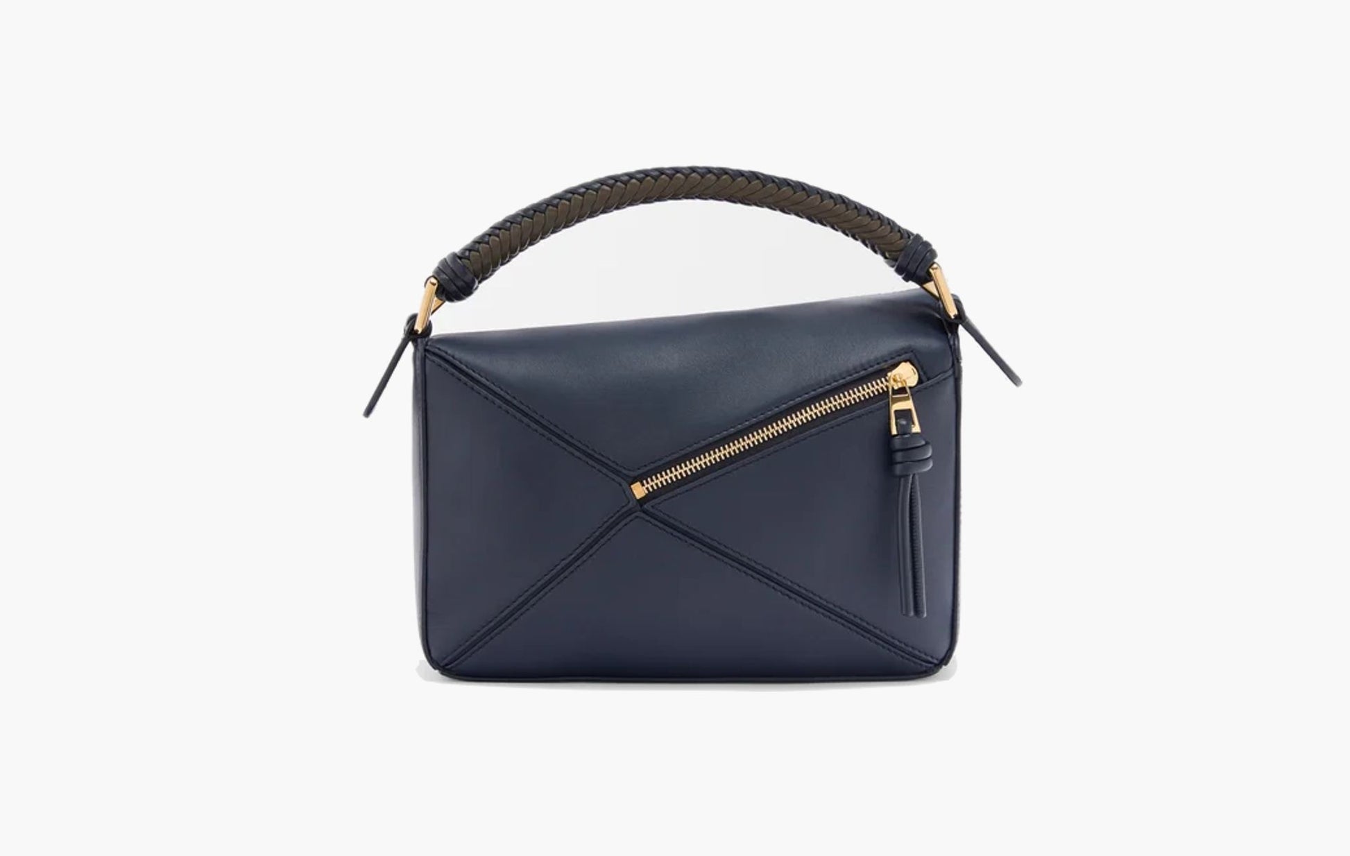 Loewe Small Puzzle Bag Dark Ink Smooth | The Sortage