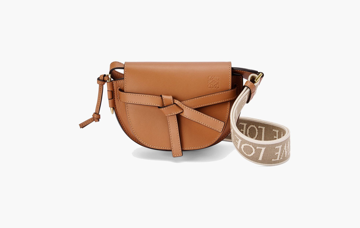 Loewe Mini Gate Dual Bag Tan | The Sortage