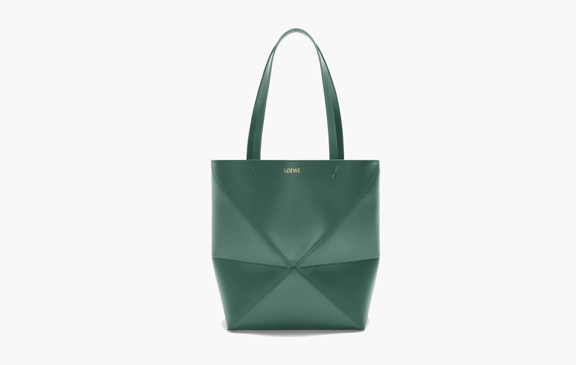 Loewe Medium Puzzle Fold Tote Vetiver | The Sortage