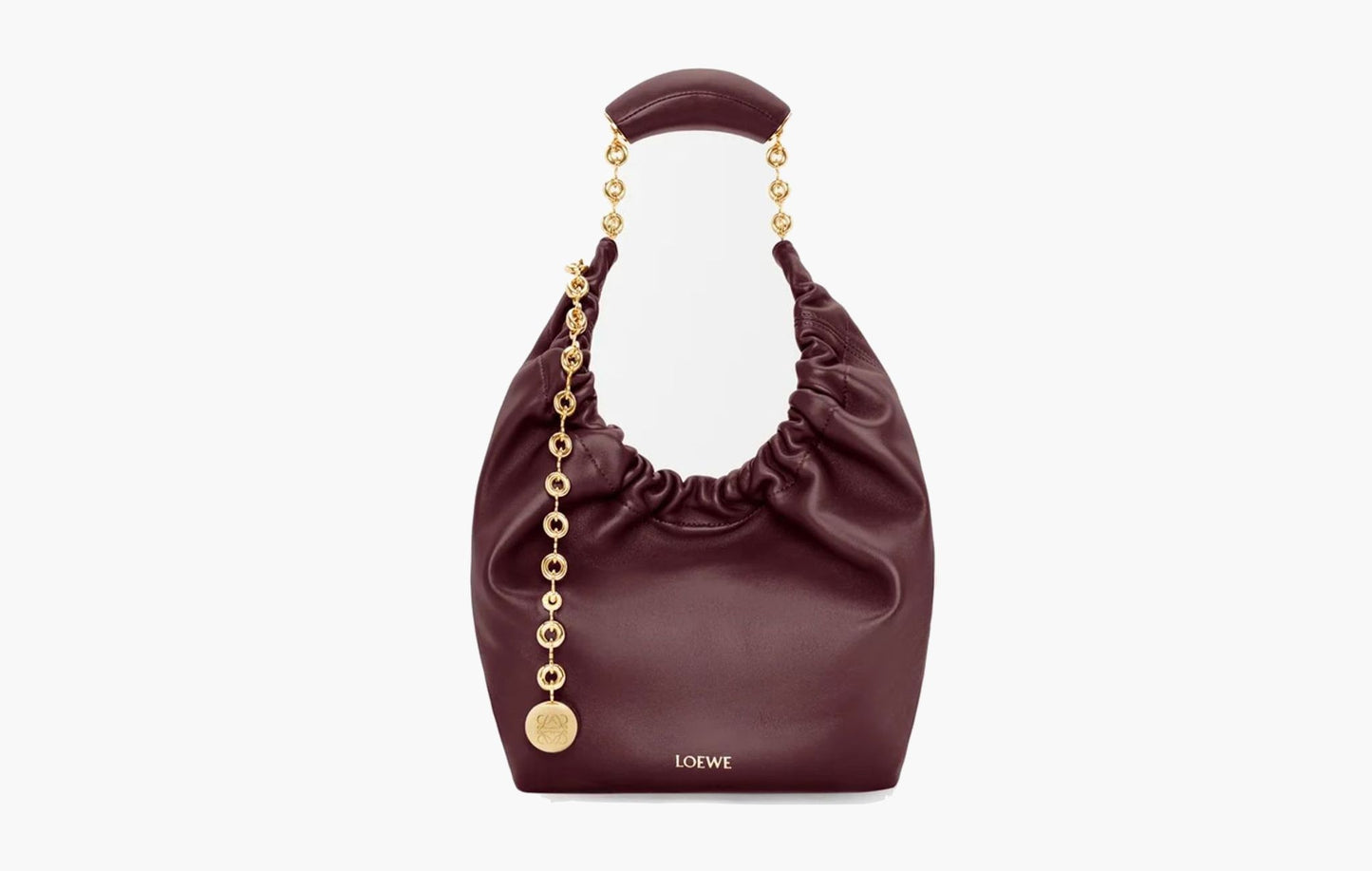 Loewe Small Squeeze Bag Dark Burgundy | The Sortage