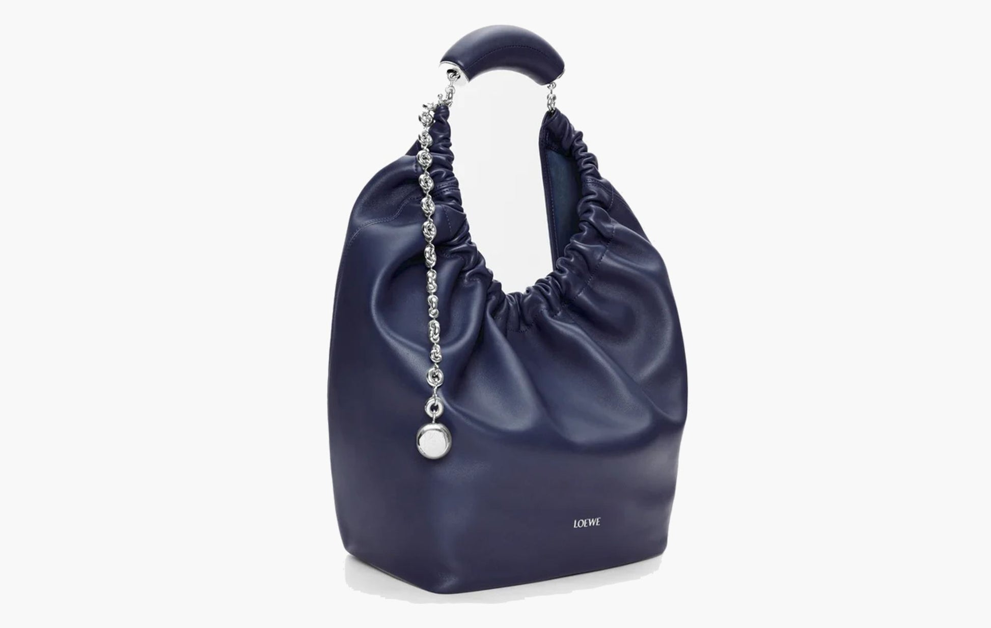 Loewe Medium Squeeze Bag Abyss Blue | The Sortage