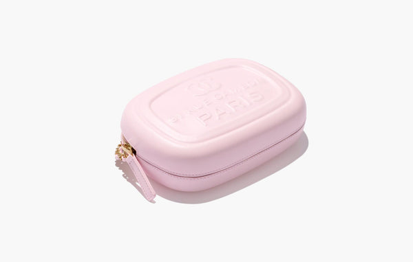 Chanel Mini Camera Case Shiny Lambskin Gold-Tone Metal Light Pink | The Sortage