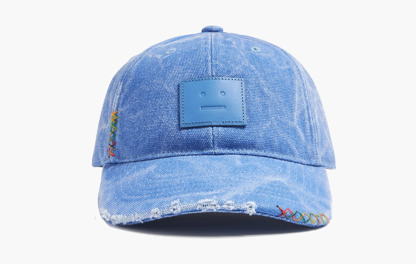 Acne Studios Canvas Face Cap Powder Blue | Sortage.