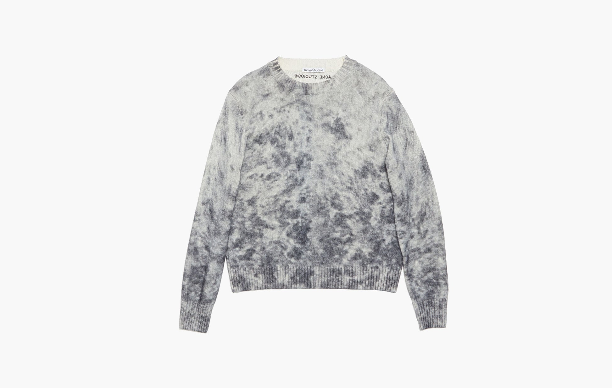 Acne Studios Jumper Acid Print Black White | The Sortage