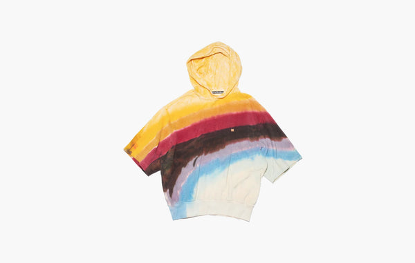 Acne Studios Rainbow Hooded Sweatshirt Coffee Brown | The Sortage