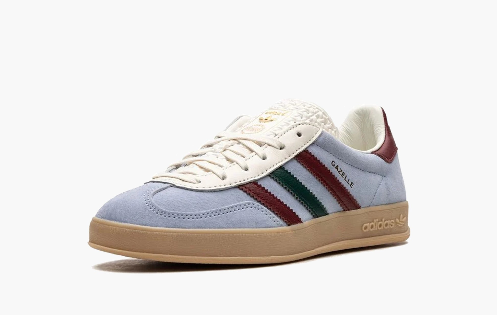 Adidas Gazelle Indoor Blue Dawn Collegiate Burgundy -  IG4994 | The Sortage