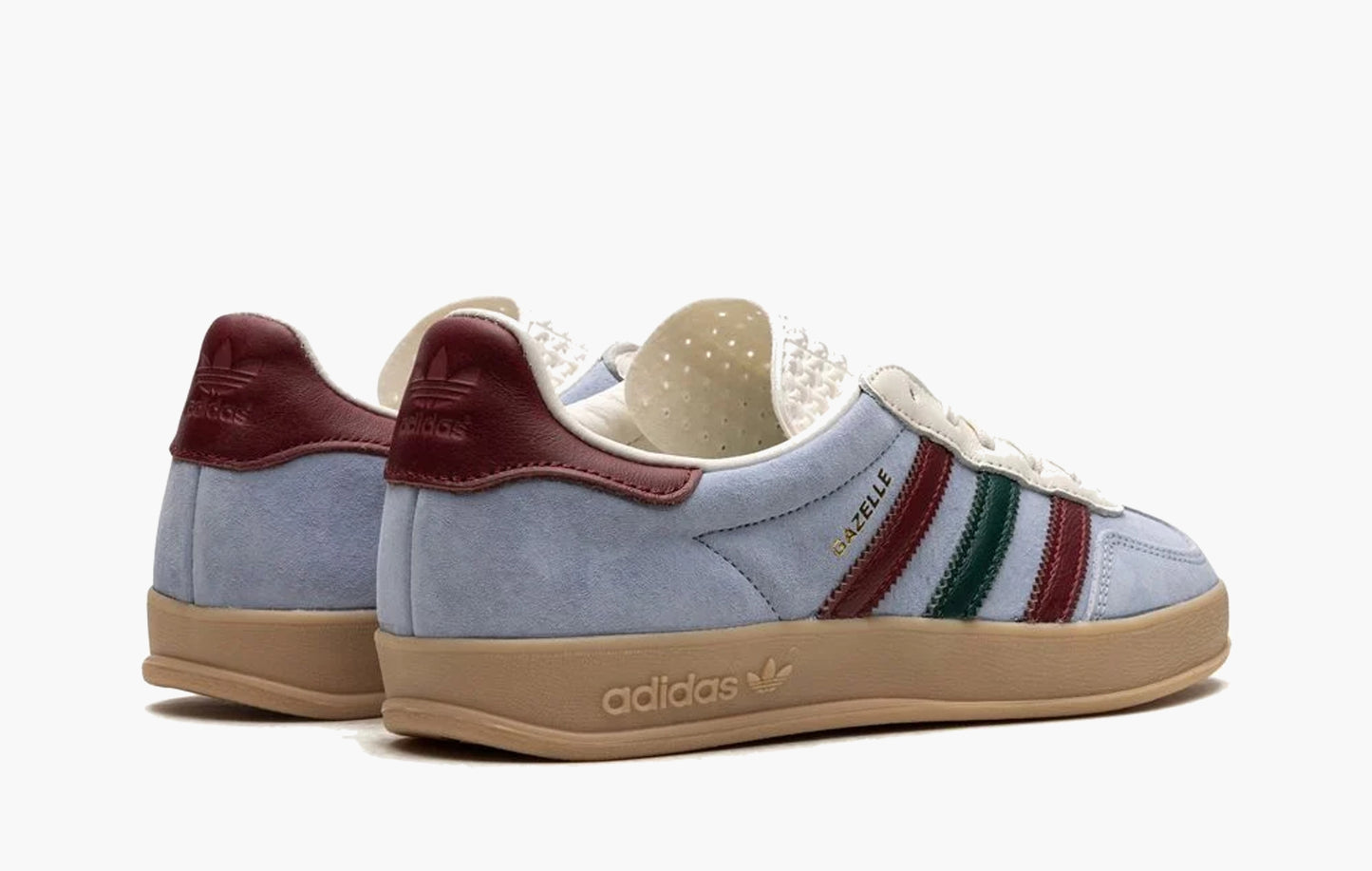 Adidas Gazelle Indoor Blue Dawn Collegiate Burgundy -  IG4994 | The Sortage