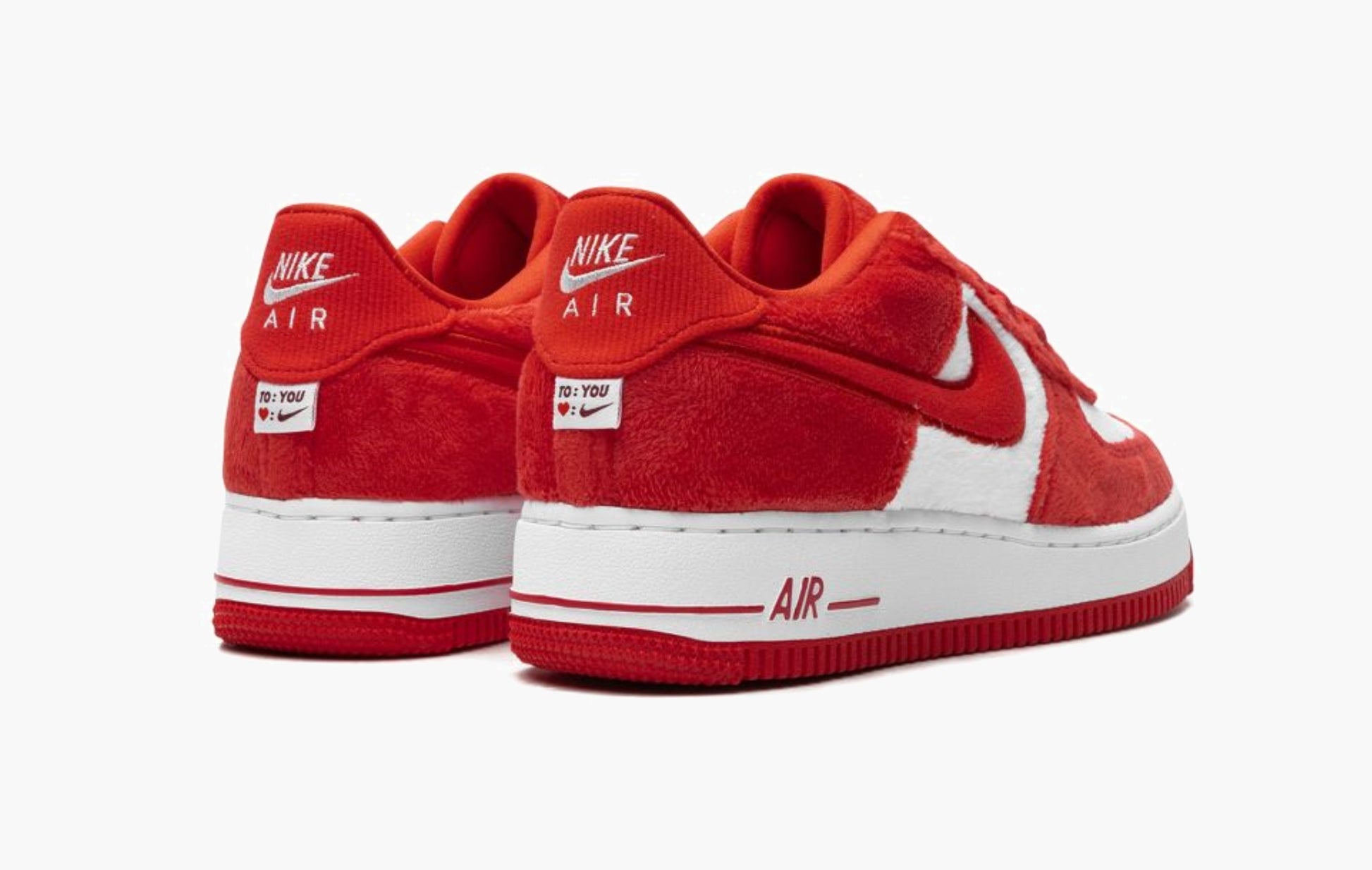 Air Force 1 Low GS Valentine's Day Fleece 2024 - FZ3552 612 | The Sortage