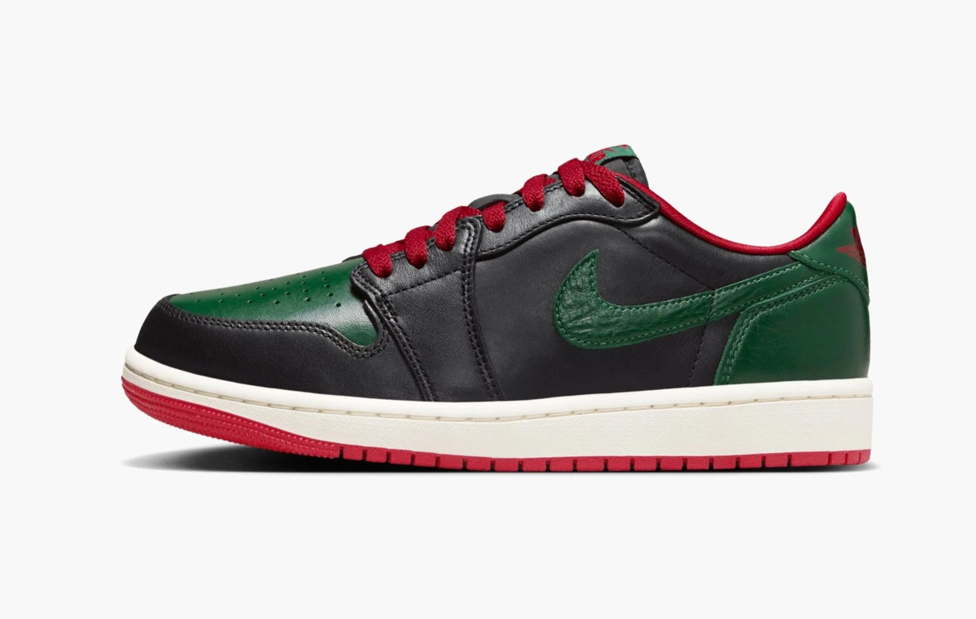 Air Jordan 1 Low Retro OG WMNS Gorge Green Varsity Red - CZ0775 036 | Sortage