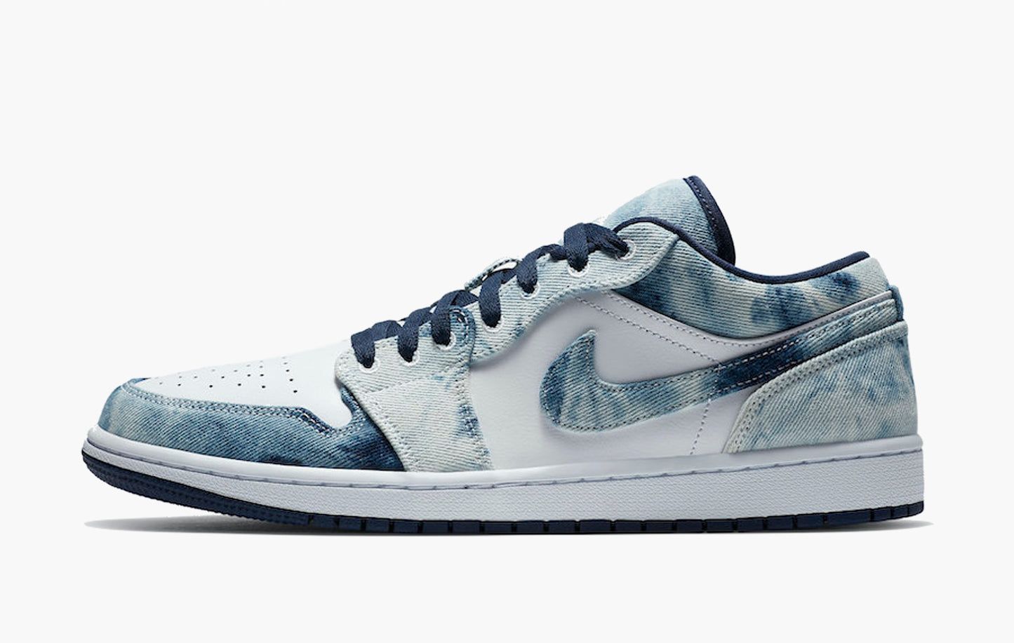 Air Jordan 1 Low Washed Denim - CZ8455 100 | The Sortage