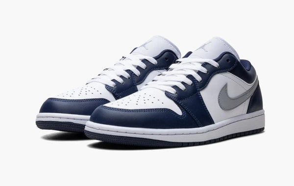 Air Jordan 1 Low Wolf Grey Midnight Navy - 553558 141 | Sortage