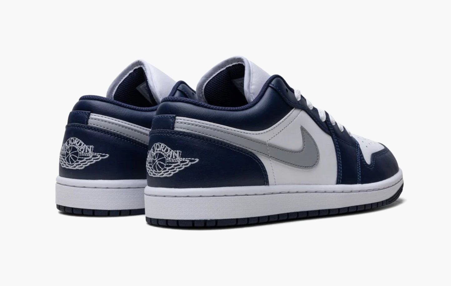 Air Jordan 1 Low Wolf Grey Midnight Navy - 553558 141 | Sortage