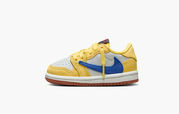 Air Jordan 1 Retro Low OG SP TD Travis Scott Canary - DZ5908 700 | Sortage.