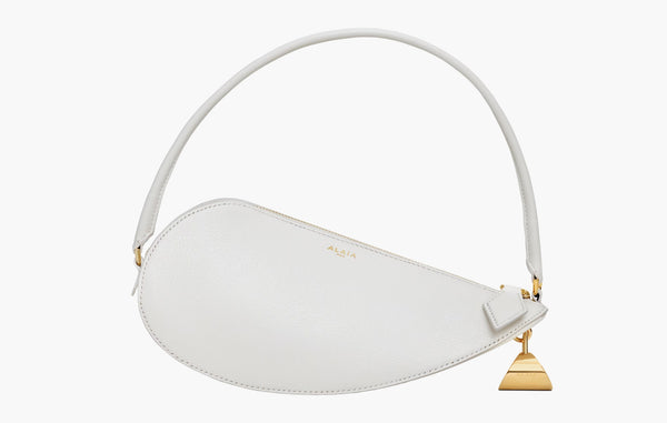 Alaia Le Demi-Cœur Bag In Goatskin Ivory | The Sortage