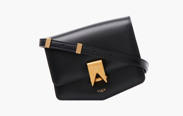 Alaia Le Papa Small Bag In Calfskin Black | The Sortage