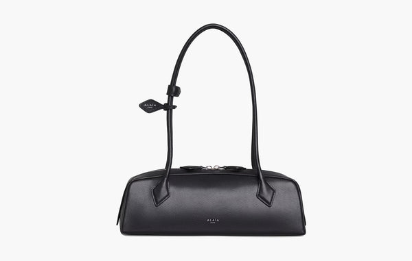 Alaia Le Teckel Medium Bag In Goatskin Black | The Sortage