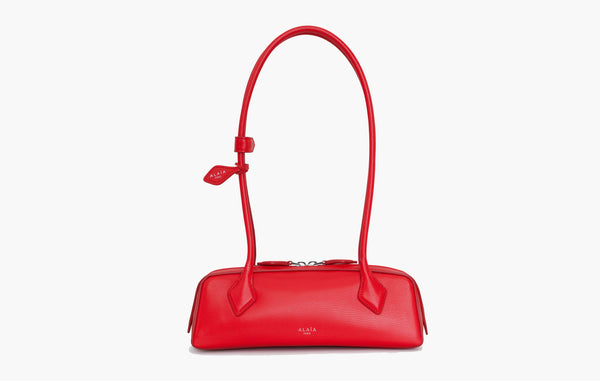 Alaia Le Teckel Small Bag In Goatskin Red | The Sortage