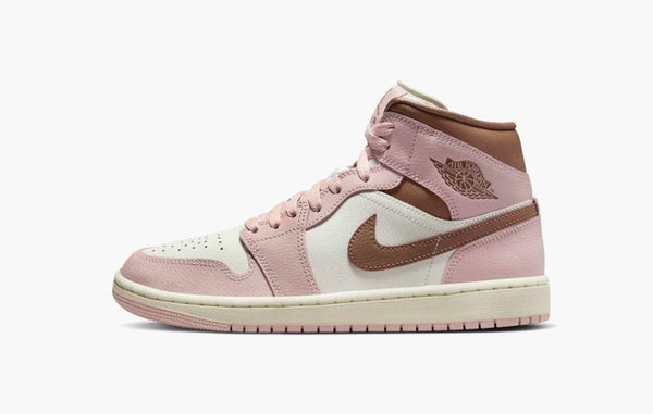 Nike Air Jordan 1 Mid WMNS Pink Oxford Brown - BQ6472 620 | Sortage