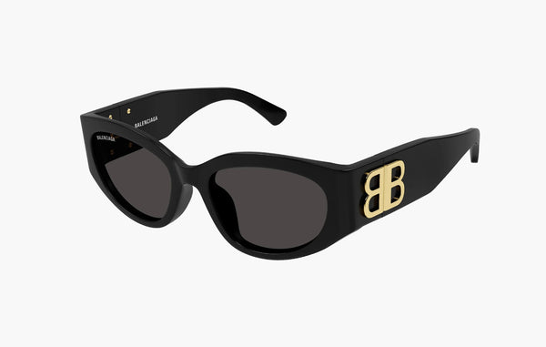 Balenciaga Cat Eye Sunglasses Black/Grey | Sortage.